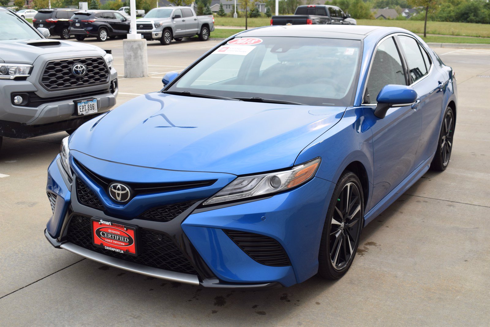 Pre-Owned 2018 Toyota Camry XSE 4dr Car in Davenport #23658A | Smart ...